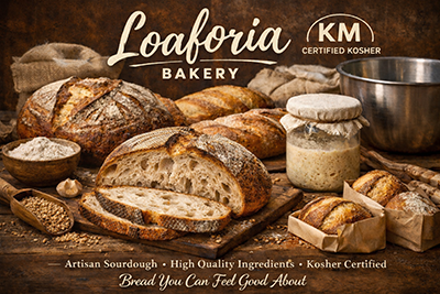 Loaforia artisan sourdough bread baked in Miami Beach